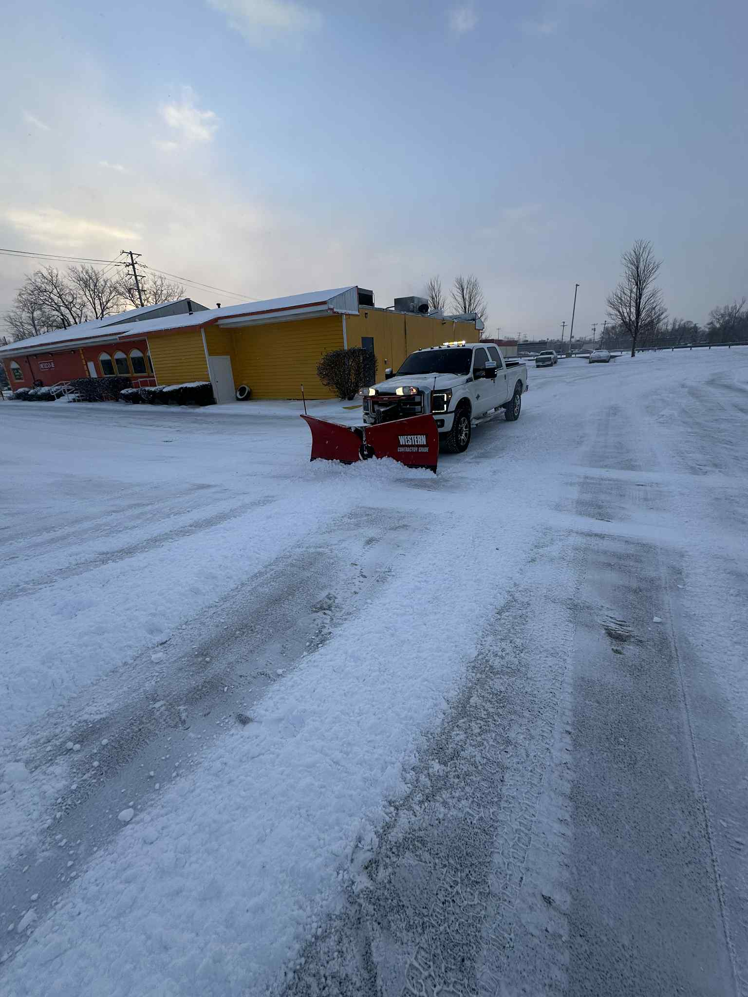 Snow removal work 1
