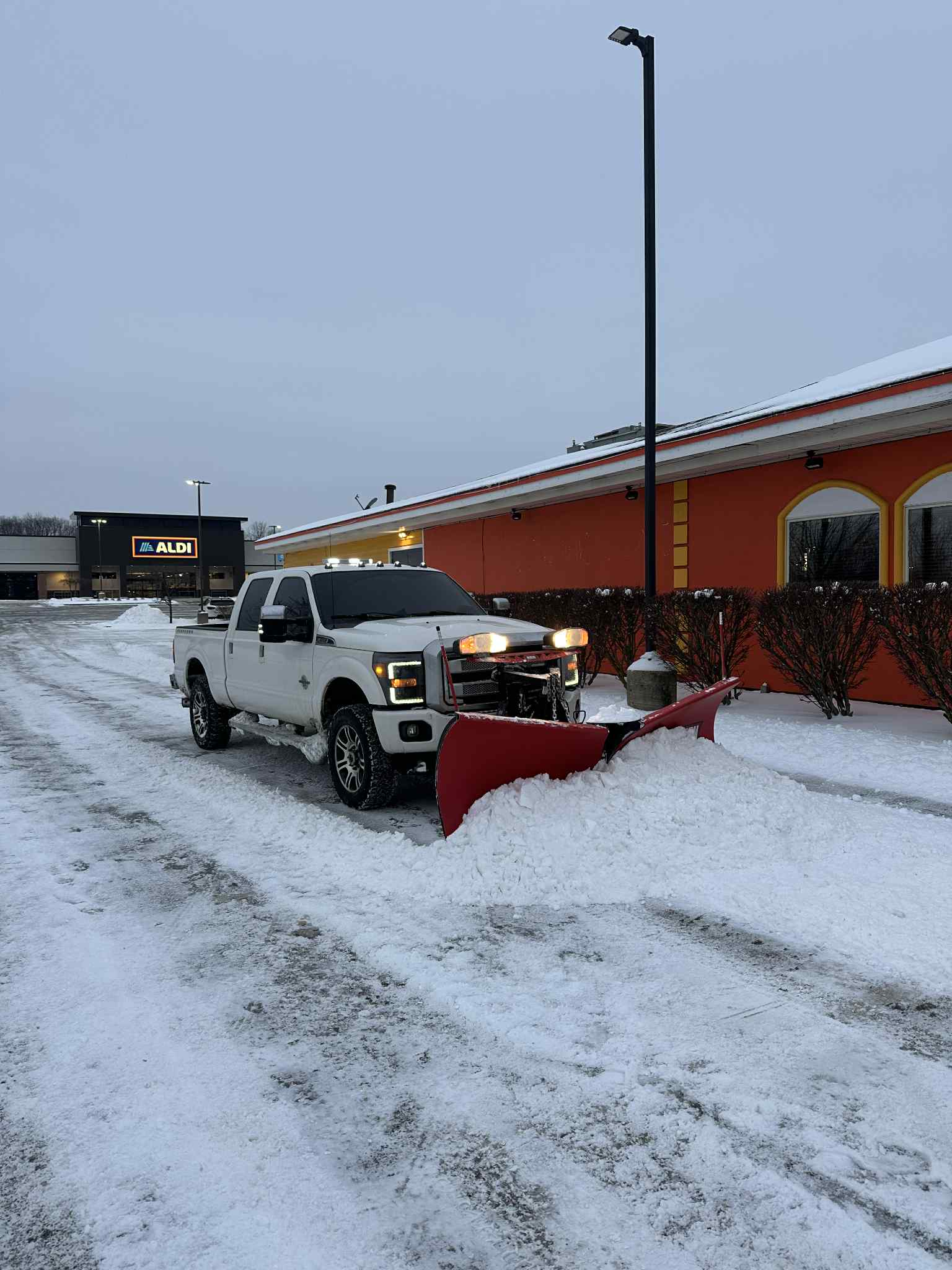 Snow removal work 2