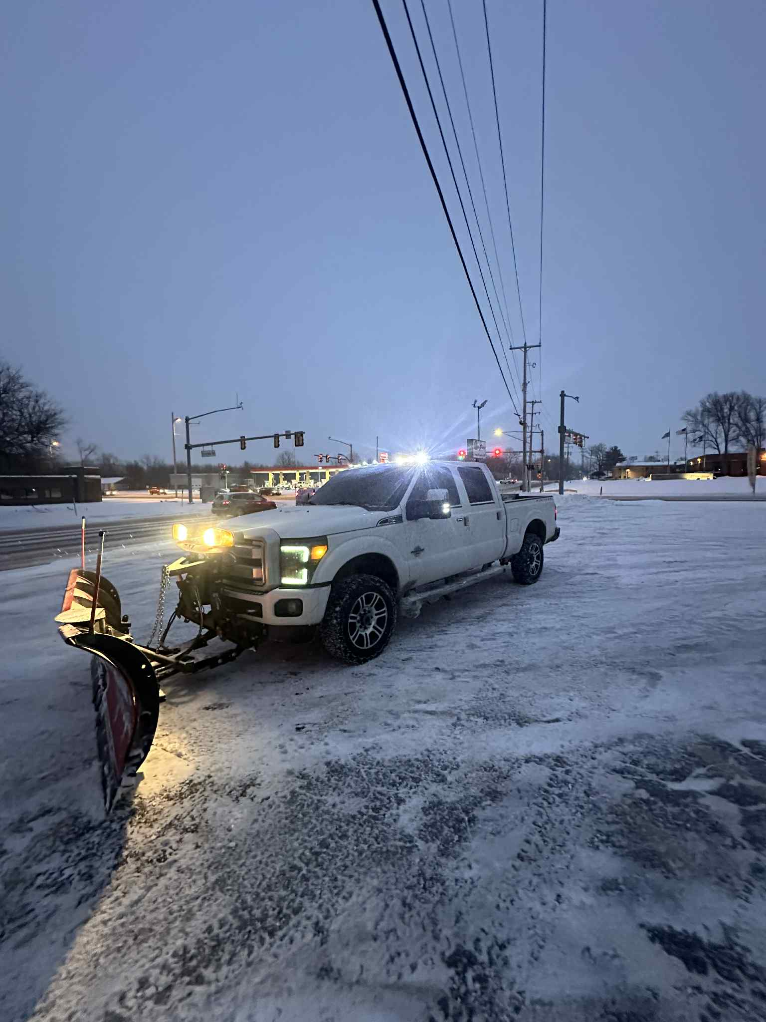 Snow removal work 4
