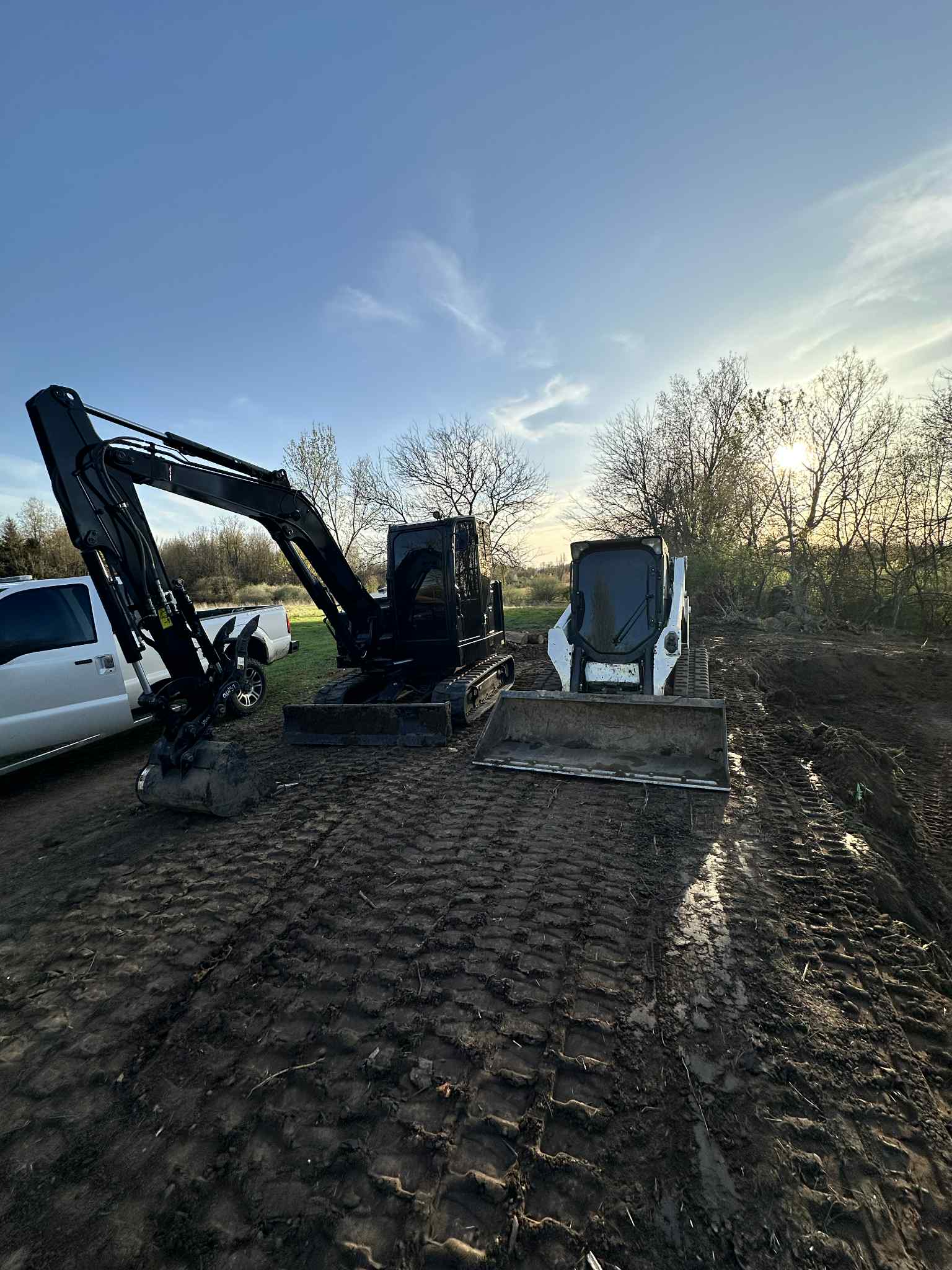 Multiple leveling machines